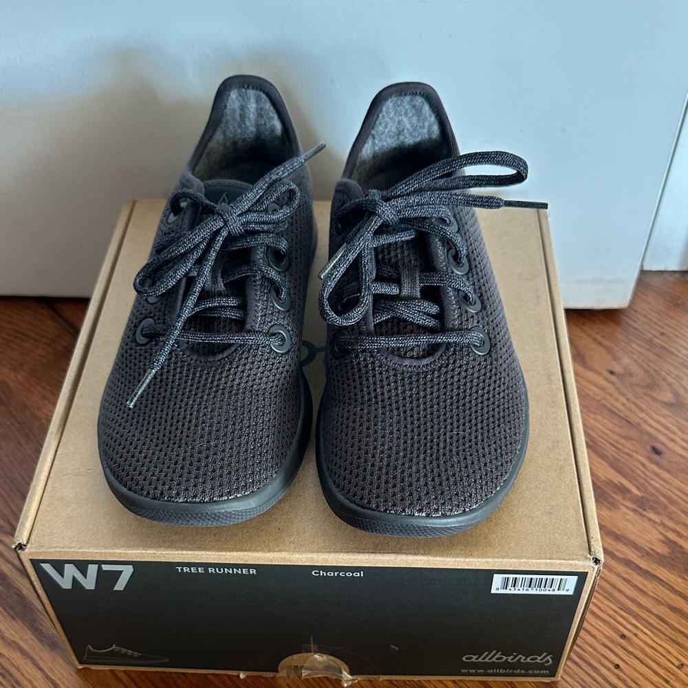 Allbirds Charcoal Tree Runner Shoes